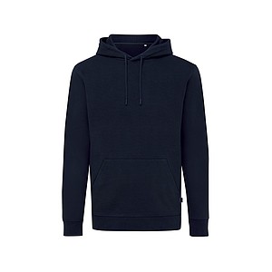 Iqoniq Jasper recycled cotton hoodie, navy, L