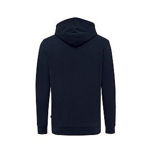 Iqoniq Jasper recycled cotton hoodie, navy, S