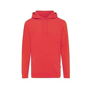 Iqoniq Jasper recycled cotton hoodie, red, M