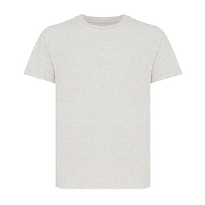 Iqoniq Koli kids lightweight recycled cotton t-shirt, light heather grey