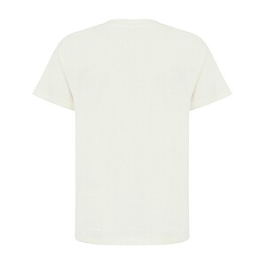 Iqoniq Koli kids lightweight recycled cotton t-shirt, natural raw