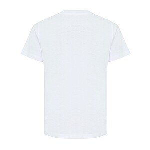 Iqoniq Koli kids lightweight recycled cotton t-shirt, recycled white