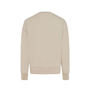 Iqoniq Kruger relaxed recycled cotton crew neck, brown, L