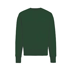 Iqoniq Kruger relaxed recycled cotton crew neck, green, L