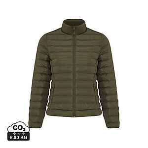 IQONIQ Maiko women recycled polyester padded jacket, khaki