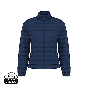 IQONIQ Maiko women recycled polyester padded jacket, navy blue