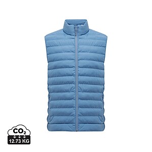 IQONIQ Meru men recycled polyester bodywarmer, Moon blue