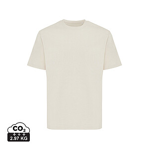 IQONIQ Nikko heavyweight recycled cotton t-shirt, natural raw