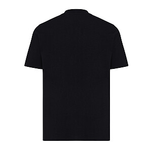 Iqoniq Sierra lightweight recycled cotton t-shirt, black, M