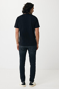 Iqoniq Sierra lightweight recycled cotton t-shirt, black, M