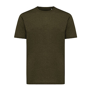 Iqoniq Sierra lightweight recycled cotton t-shirt, khaki, XS