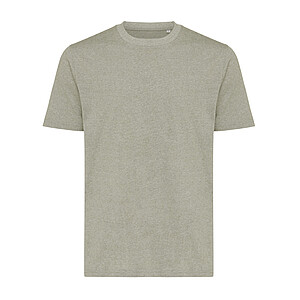 Iqoniq Sierra lightweight recycled cotton t-shirt, light heather green, XS