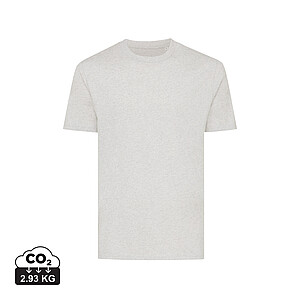 Iqoniq Sierra lightweight recycled cotton t-shirt, light heather grey, size XXS
