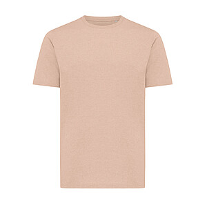 Iqoniq Sierra lightweight recycled cotton t-shirt, light orange, XS
