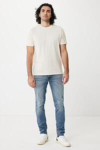 Iqoniq Sierra lightweight recycled cotton t-shirt, natural, M