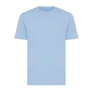 Iqoniq Sierra lightweight recycled cotton t-shirt, sky blue, XS