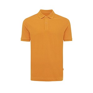 Iqoniq Yosemite recycled cotton pique polo, orange, XXS
