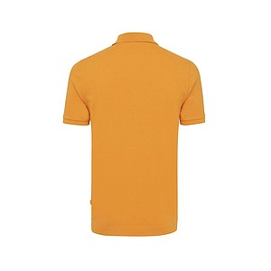 Iqoniq Yosemite recycled cotton pique polo, orange, XXS