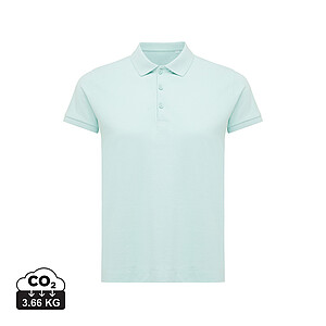Iqoniq Yosemite women recycled cotton pique polo, crushed mint, size XXS