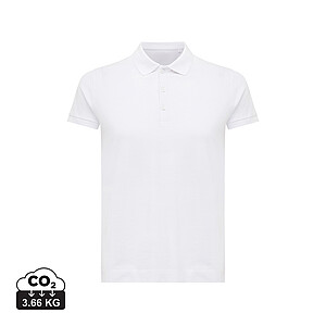 Iqoniq Yosemite women recycled cotton pique polo, recycled white, size L