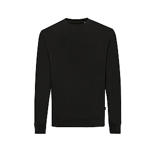 Iqoniq Zion recycled cotton crew neck, black, XXS