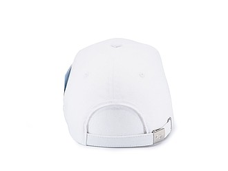 IRSINA Six panel waterproof sports cap with reinforced headboard, white