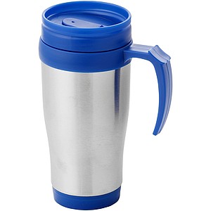 Isolating mug blue