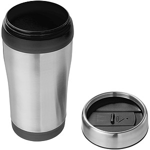 Isolating tumbler silver/ blk
