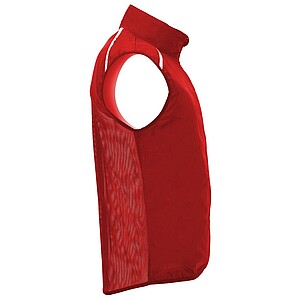 Jannu unisex lightweight running bodywarmer, red, size M