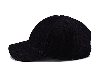 Jeans cap, black