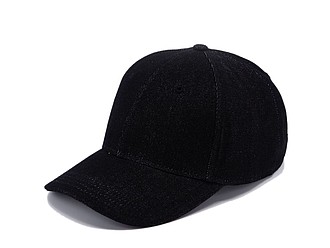 Jeans cap, black