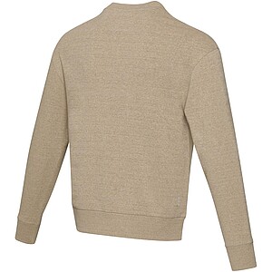 Jet unisex Aware™ recycled crewneck sweater, oatmeal