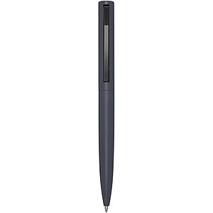 Juana recycled aluminium ballpoint pen (blue ink), twilight grey