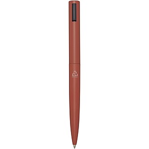 Juana recycled aluminium ballpoint pen, brick