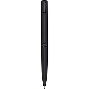 Juana recycled aluminium ballpoint pen, solid black