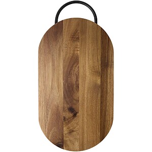 Julienne acacia wood chopping board with handle, wood
