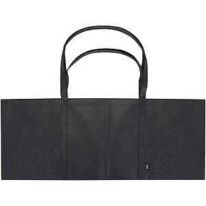 Jumbo GRS recycled non-woven extra large tote bag 65L, solid black