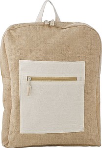Jute backpack Edison