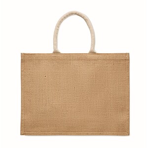 Jute shopping bag, beige