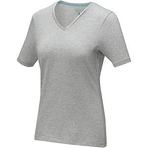 Kawartha short sleeve womens GOTS organic V-neck t-shirt