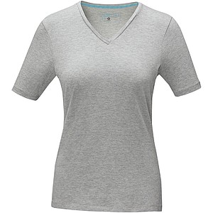 Kawartha short sleeve womens GOTS organic V-neck t-shirt