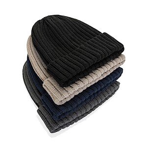 Kennedi AWARE™ Polylana® beanie with large rib, anthracite
