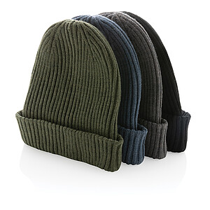 Kennedi AWARE™ Polylana® beanie with large rib, anthracite