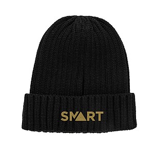 Kennedi AWARE™ Polylana® beanie with large rib, black