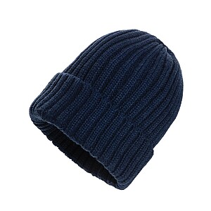 Kennedi AWARE™ Polylana® beanie with large rib, navy