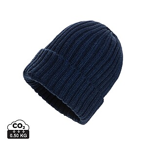 Kennedi AWARE™ Polylana® beanie with large rib, navy