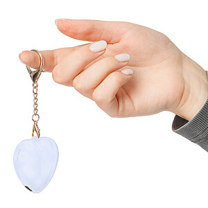 Key chain with light Gleamo | Heart shape