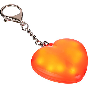 Key chain with light Gleamo | Heart shape