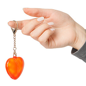 Key chain with light Gleamo | Heart shape