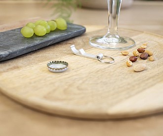 Key holder and bottle openerBlack